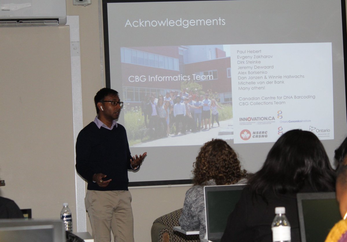 Thank you Sujeevan @DNAdiversity for an enlightening overview of BOLD #BOLDSystems #IBOL #4IR