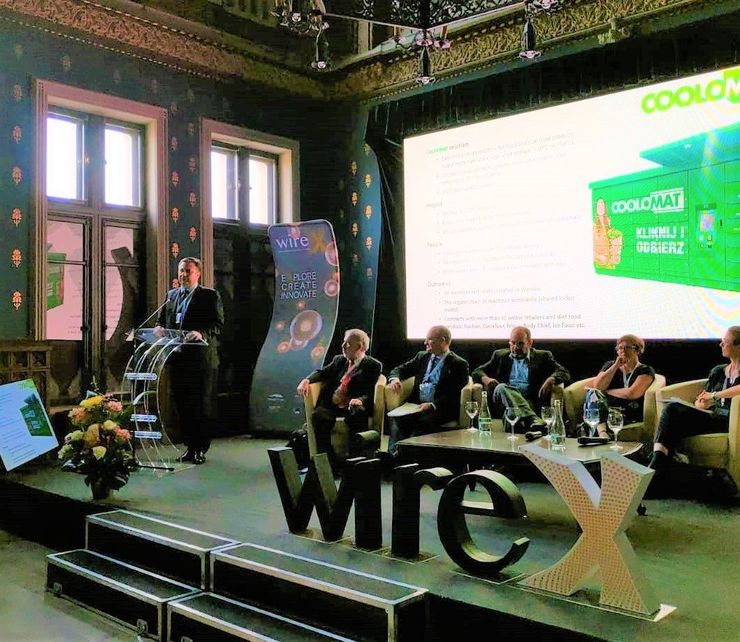 META_Group's tweet photo. Sharing stage with one of our own investments! @adianselmo &amp; @coolomatmarket at the Week of Innovative Regions in Europe! @NERDAbxl

Congratulations Coolomat on being selected as a start-up best practice👏

Read more 👉 https://t.co/Vqdp2LymfX

#WIRE2019 #euinnovation #impacteu https://t.co/eudrh4yxmf