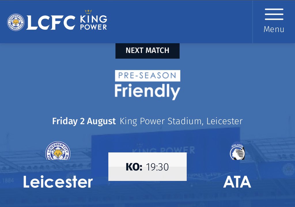 DeanoDeansilvo's tweet photo. Three day count down to our first @LCFC home game of the 2019/20 season, perfect surprise from my soul mate @AmandaSilvers44 π #countdowntofriday https://t.co/GdotSIJ6UB