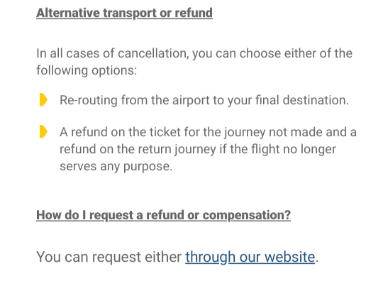 kokonb7's tweet photo. @vueling Hello, I regret that the law is not being applied – Regulation (EC) 261/2004 Article 8 is clear, as is your own policy. I've followed the steps required and it is literally a matter of not ignoring a customer and transferring the cost of the ticket. How do I report this? https://t.co/HAqL8GuhBB
