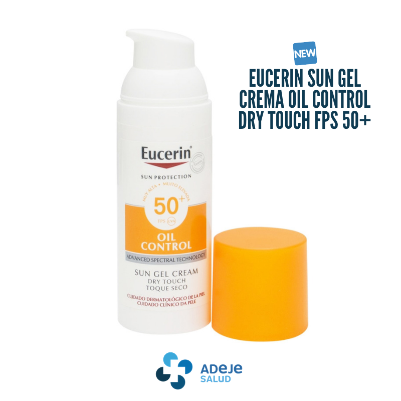 AdejeSalud's tweet photo. .@EucerinES Sun Gel Crema #OilControl #DryTouch FPS 50+ es un protector solar facial avanzado para piel grasa y propensa al acné con efecto anti-brillos durante 8h. Además cuenta con toque seco y anti brillos, lo que le hace apto como base de maquillaje. https://t.co/pkB2ZiEiFk https://t.co/okehGRGdxa