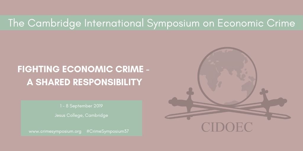 CrimeSymposium's tweet photo. Our first workshop will examine the role of @EGFIU and FIUs in the fight against economic crime. Come to the #CrimeSymposium37 to find out more: https://t.co/1HdxiH6bdm https://t.co/27JLvIa7oW