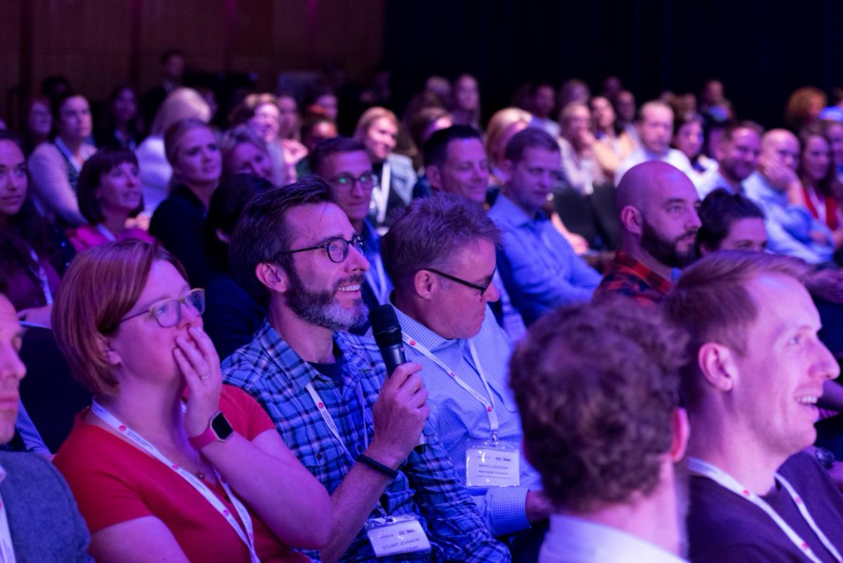 Gradconsult's tweet photo. We had a super time at the ISE #ISERec19 conference the other week. Here's @AnnieLouiseG at the first timers lunch with Lewis from @ManUniCareers and @Rebecca_GradC particularly enjoying a question by @stujohnson! Thanks for sharing these lovely photos @IoSEorg https://t.co/seFAMCwFwZ