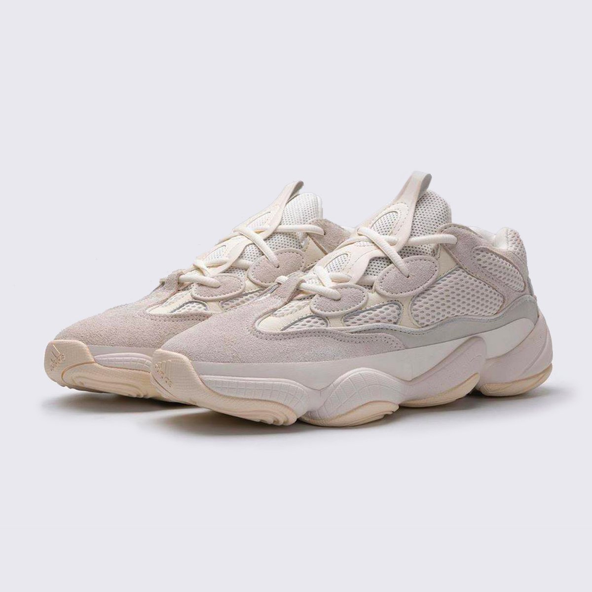 Yeezy 500 Desert Rat Super Moon Yellow Sneakers Private