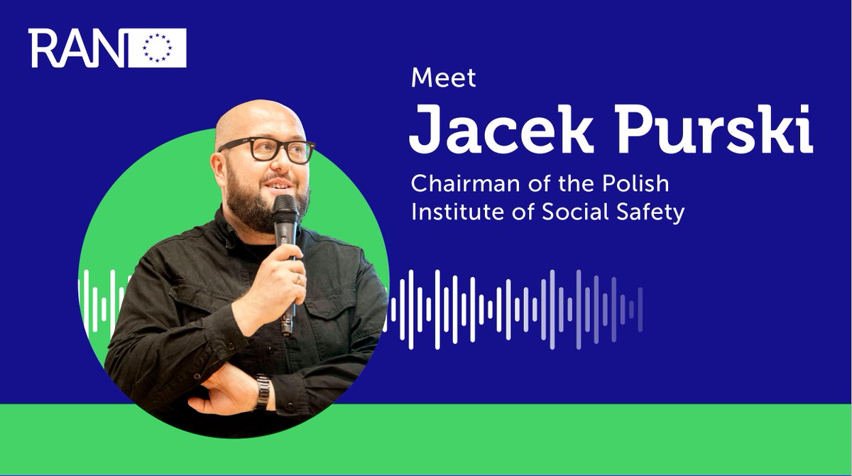 EUPreventionHub's tweet photo. Our latest podcast is out!
Meet Jacek Purski, Chairman of the Institute of Social Safety in 🇵🇱Poland. He describes tackling #radicalisation as a lifetime commitment. Listen to his motivating story 👉 https://t.co/h4t8dGZkEo
#MeetaRANPractitioner https://t.co/QzeUdGXNpc