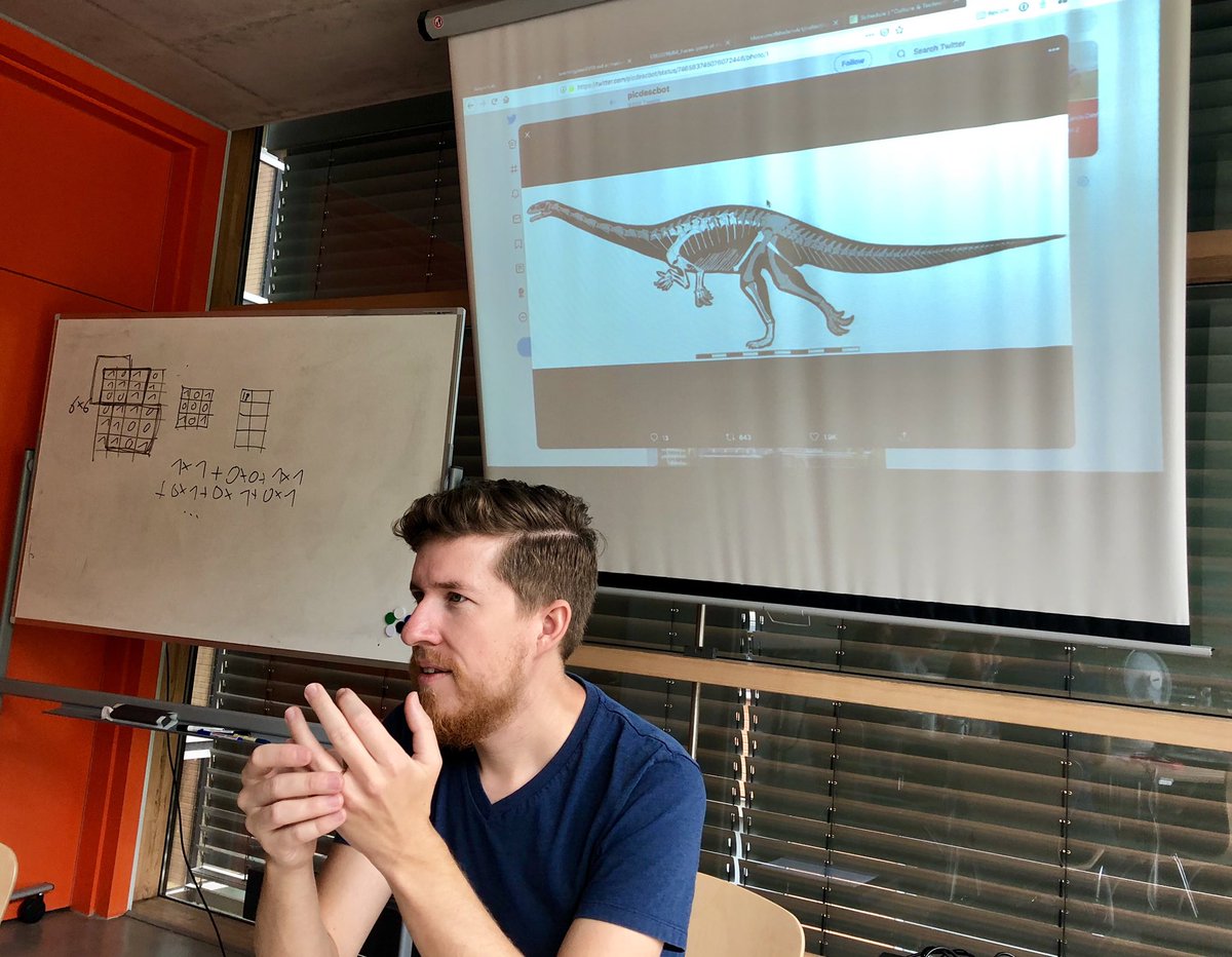 luhar7's tweet photo. “The concept of what’s in an image or what’s on an image just doesn’t exist for machines...even if it detects it, it won’t understand that it’s not part of the photo...” 💥 w/ @haltingproblem #CriticalMachineVision #ESUDH2019 @ESUDH @ESU_DH_CT https://t.co/bQiQzSRtt4
