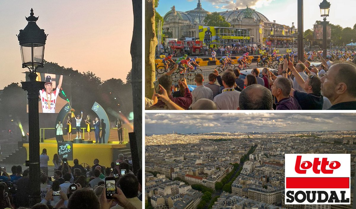 Soudal UK's Alan Godby had an unforgettable experience together with Soudal colleagues from different countries at <a href="/LeTour/">Tour de France™</a>. Watching @Lotto_Soudal's Caleb Ewan win on the final Champs Elysées stage! The VIP weekend was a reward for all his efforts this year!

#TDF2019 #Soudal