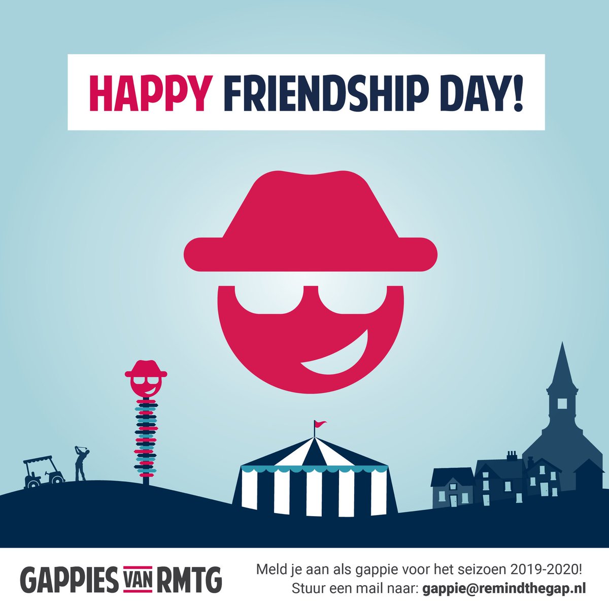 Wat ben je zonder je vrienden?

Wij hebben dit jaar maar liefst 63 Gappies, een record. 63 Vrienden die ons een warm hart toedragen en waardoor wij ook dit jaar weer een prachtige line-up kunnen neerzetten.

Gappies bedankt!
#dagvandevriendschap