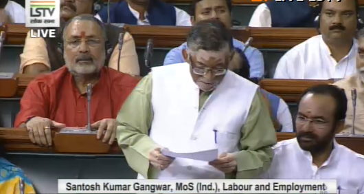 loksabhatv's tweet image. #LokSabha takes up The Code on Wages, 2019 for discussion
#WagesCode
#LokSabha