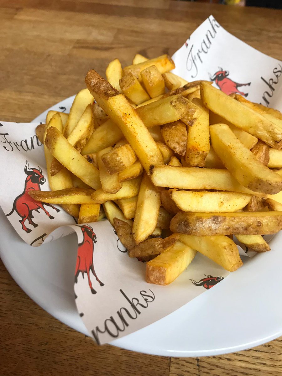 FranksHamburger's tweet photo. Have you tried our unlimited fries at Franks? 😍

Available at all of our restaurants! 🍟
#Towcester #Cogenhoe #Northamptonshire #Foodie #NorthantsFood https://t.co/VI8Ppwmkhj