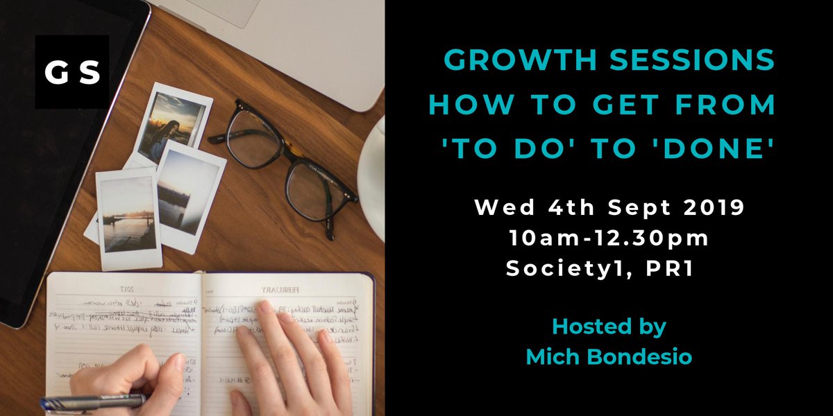 michbondesio's tweet photo. Last paper-based productivity workshop for this year. If you want to rock your ToDos for Q4, then join me on 4th September @coworksociety1 😎 Info and booking here:
https://t.co/rRE1BBsLeW #bulletjournalmethod #productivitytools #mindfulnessatwork #betterselves #betterbusiness https://t.co/NIGRy8Z8A9