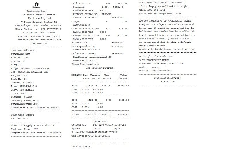 swastayan's tweet photo. @Dell Attached is the bill and the extended warranty email from Dell https://t.co/2kasSmbHyU