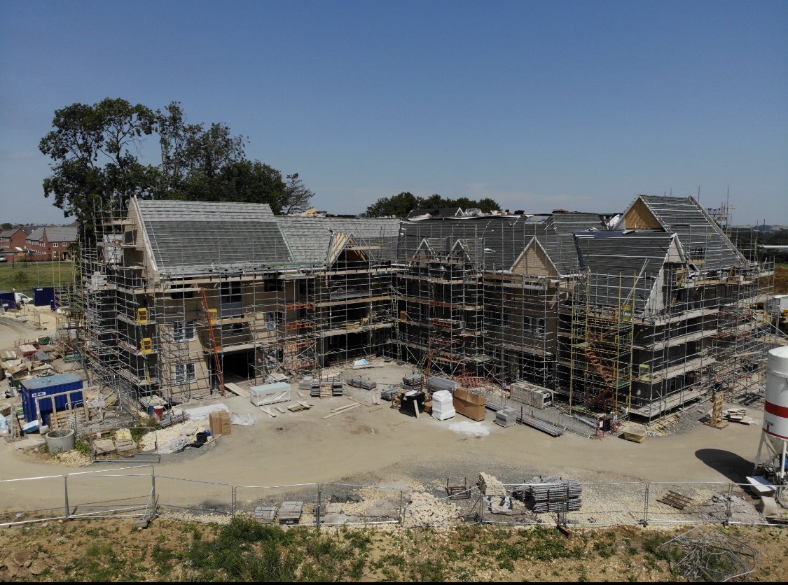 We’ve been commissioned by one of our clients to document the construction progress of their new residential &amp; specialist dementia care home in Rutland, using our drone. Just one more exciting feature we offer as part of our turnkey service! #GJHC #Drone #Photography #Rutland