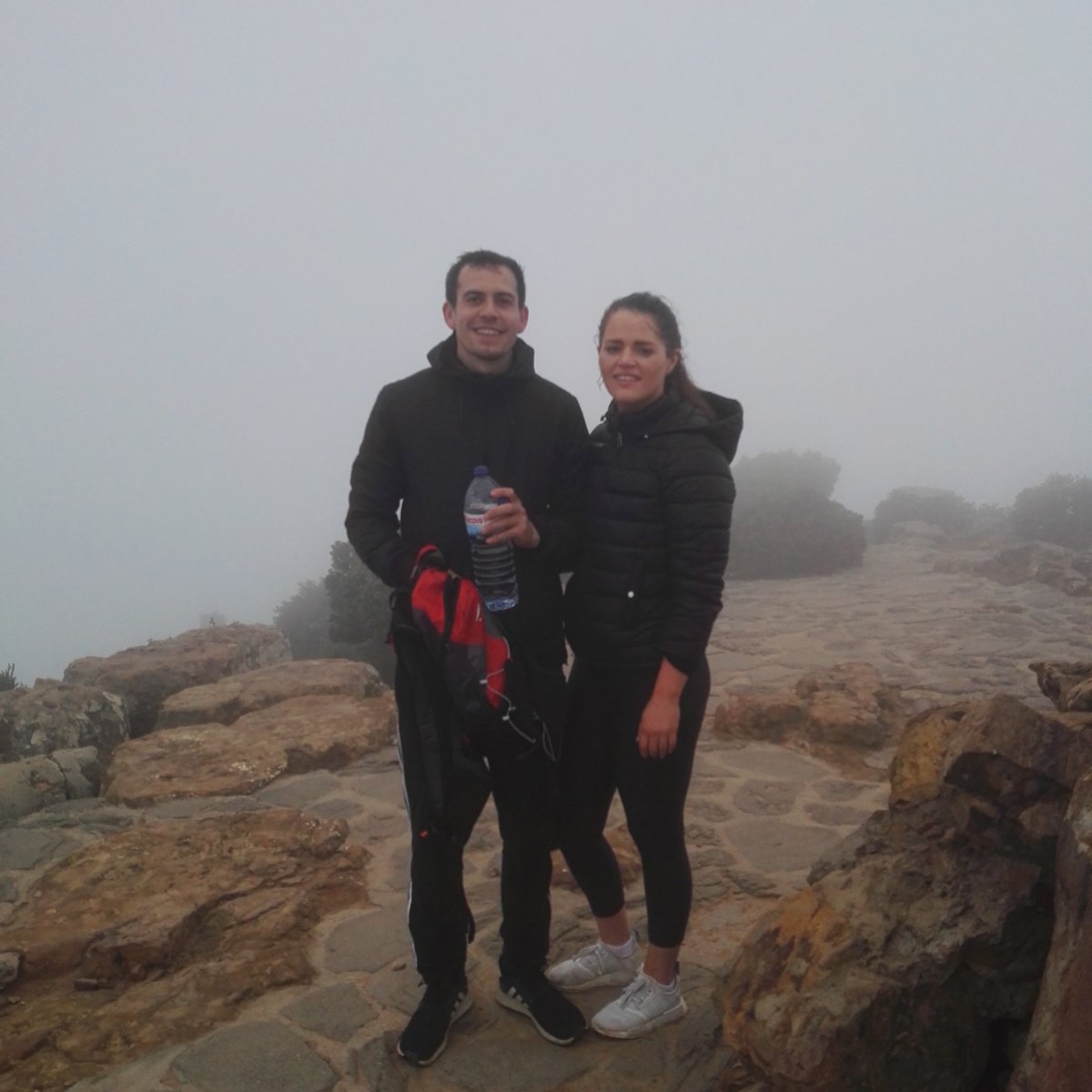 Winter hiking in Cape Town.