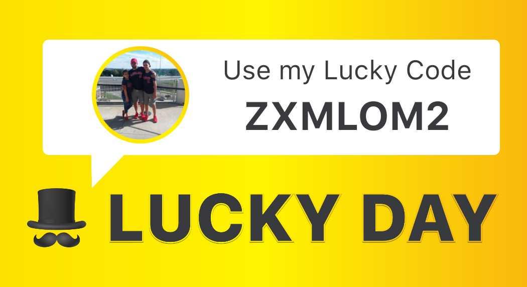 RluisLf's tweet photo. With Lucky Day, every day is a chance to win real money and prizes by playing FREE games! Use my Lucky Code 'ZXMLOM2' to get started https://t.co/SgQqUaUivk https://t.co/2XhK8BWxpr
