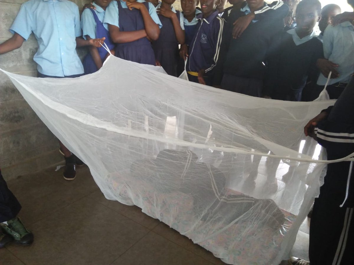 cinco_ngo's tweet photo. Proper use of treated mosquito nets helps prevent Malaria.
Community Initiatives Concern @cinco_ngo conducting a net use demonstration at Kanyamedha primary. https://t.co/FCSdMzGMyl