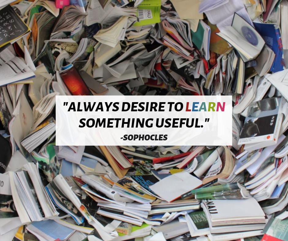 ScottRister's tweet photo. "Always desire to learn something useful." -Sophocles

Follow @ScottRister for more #motivation

#MotivationalThoughts #Success #TuesdayMotivation #TodayQuotes #MotivationalQuotes #InspirationalQuotes #Inspiration #Quotes #TuesdayThoughts #Positive #Motivational #USA #Win https://t.co/dLIshegqEB