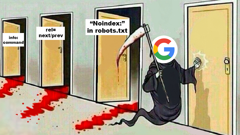 izzionfire's tweet photo. What's next?! 🧐😅
The humble rel=canonical? 
The seldomly properly set-up hreflang? https://t.co/2Vo8pz49eF