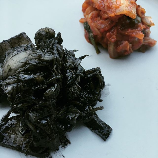 kimchi noir à la maison 
#kiln
#薪焼き
#木屋町
#ディナー
#四条