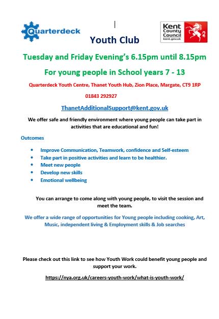 Quarterdeck Youth Hub tweet media