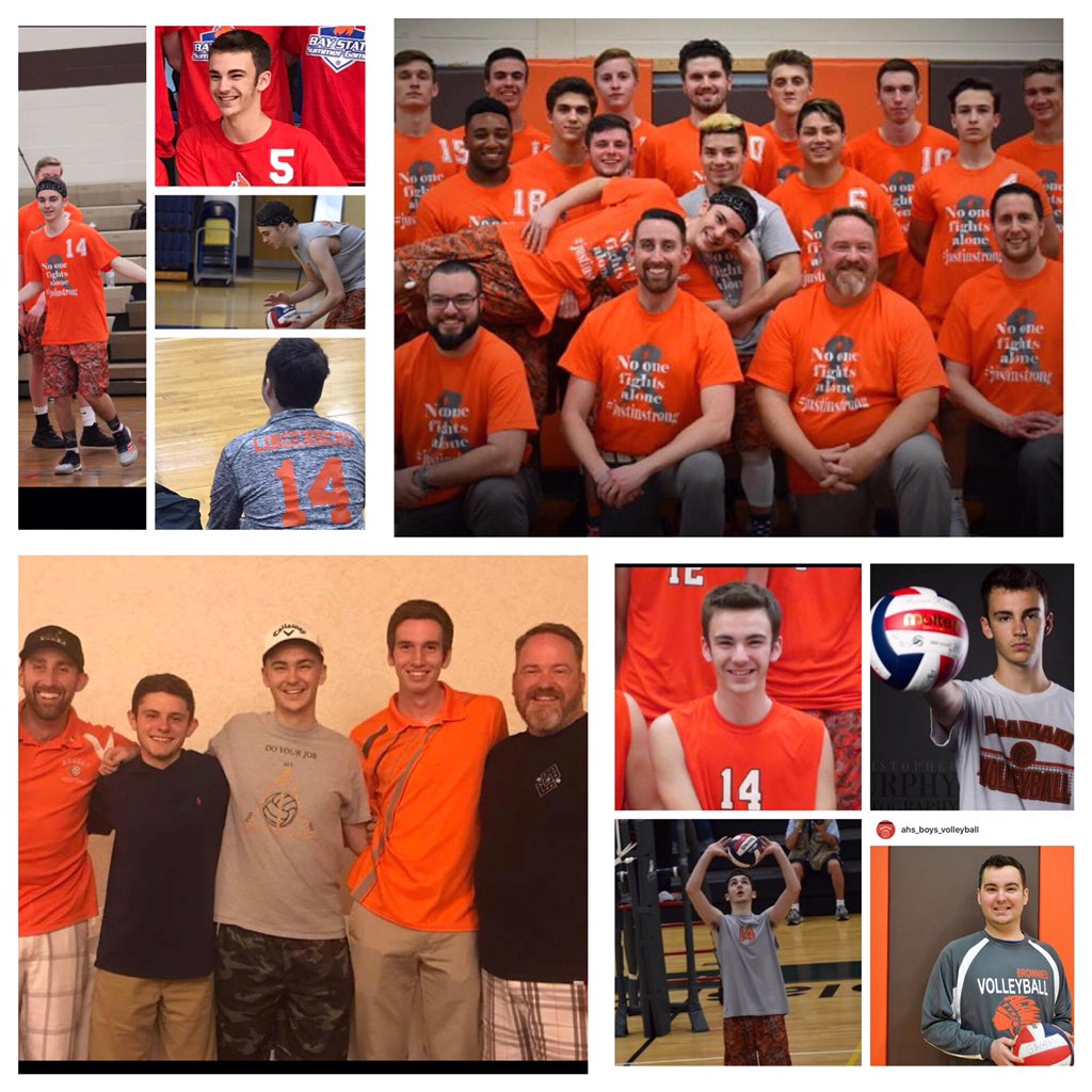 AgawamVBa11's tweet photo. It is with deep Sorrow that we share the loss of our brother Justin. He remained kind, humble and strong throughout his fight. Rest In Peace and live on in our hearts. 
“Fairness doesn’t govern life and death. If it did, no good man would ever die young” - Mitch Albom https://t.co/yt7ClnC6Jx