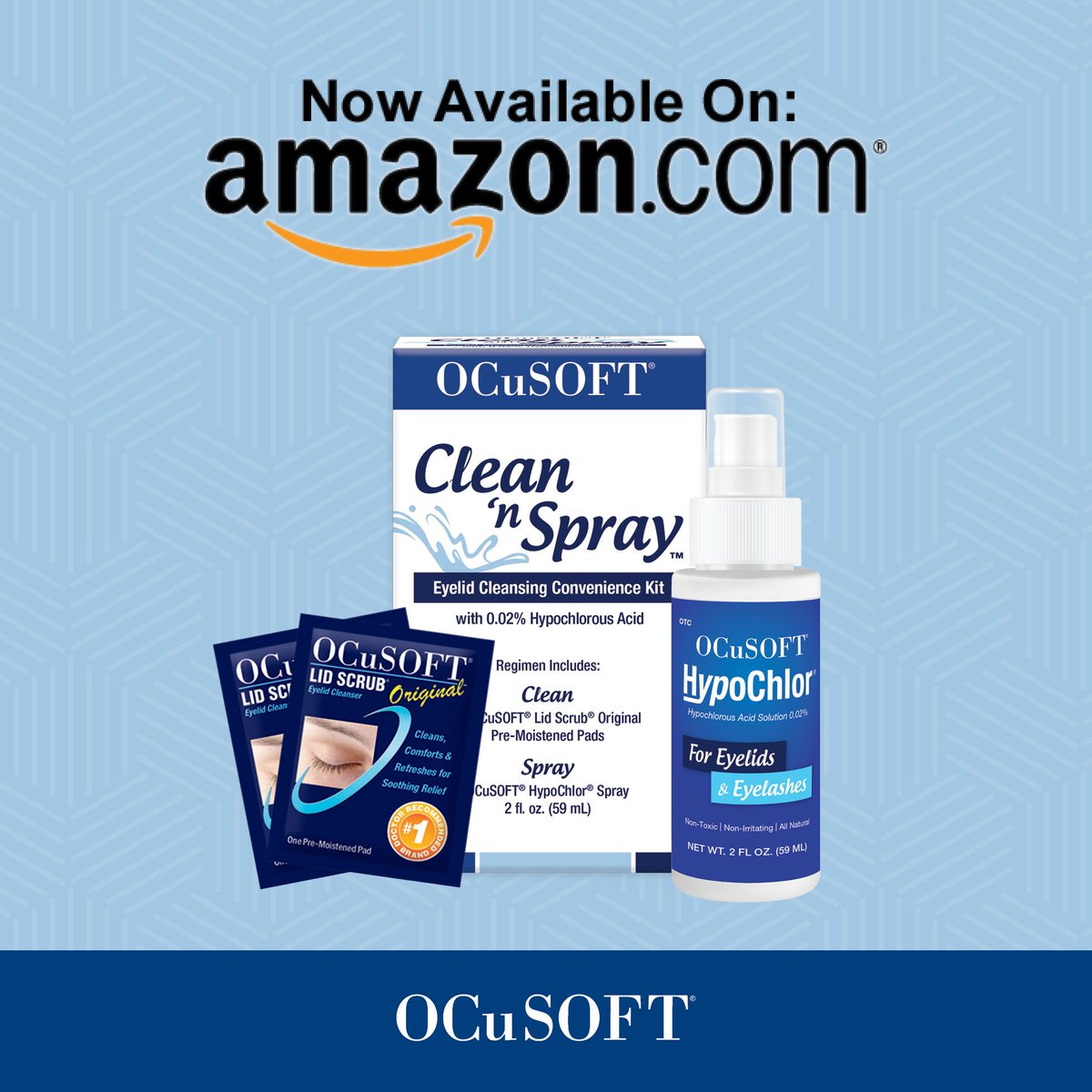 Ocusoft On Twitter Check Out Our Cleannspray Kit On Amazon Today Cleanyoeyelids Https T Co Ku37mlimxg Ocusoft On Twitter Check Out Our Cleannspray Kit On Amazon Today Cleanyoeyelids Https T Co Ku37mlimxg