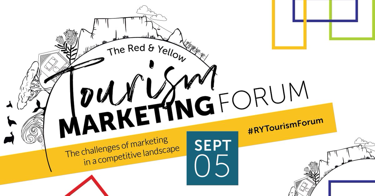 RedAndYellowEd's tweet photo. Digital has introduced new marketing challenges, demanding upskilling &amp; greater adaptability. Introducing our Tourism Marketing Forum. Get insights &amp; practical tips to help you remain successful. More info: https://t.co/IqXo05NQfQ Tickets: https://t.co/yXG3eltdhU #RYTourismForum https://t.co/VVF55TWcR1
