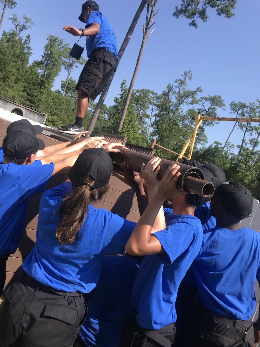 YLC Advanced Leadership Camp! Red Squad is going to win it all!