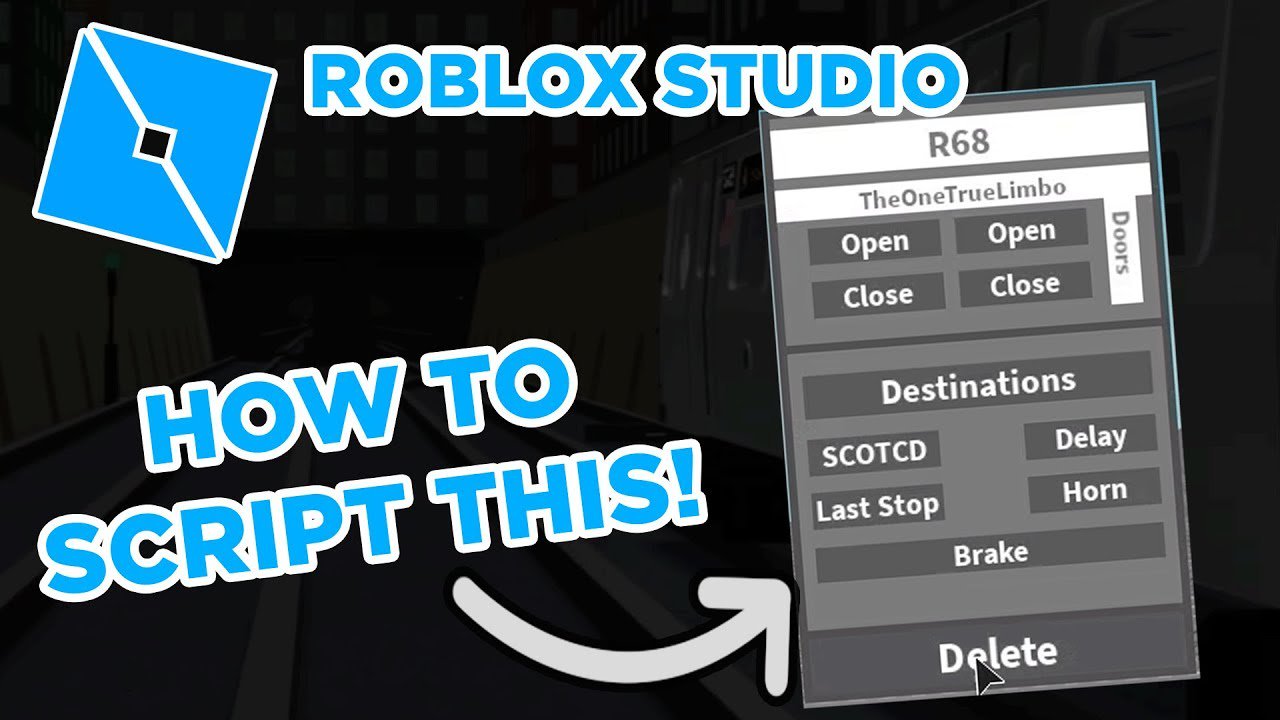 Jesse Epicgoo Com On Twitter Roblox Studio How To Script Trains Lua Link Https T Co Szpbeuo0bm Howtomaketrainsroblox Howtoscripttrains Limbogene Robloxhowtomaketrainsopenandclosedoors Robloxhowtoscripttrains Robloxmtasubways - how to delete in roblox script