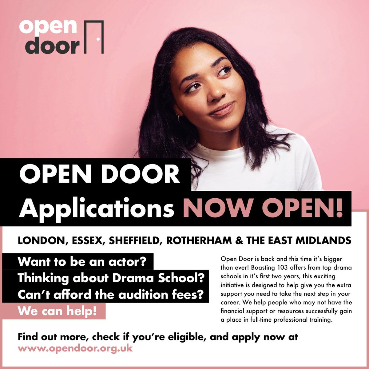 opendoorpeople's tweet photo. WANNA PLAY A GAME? 
We want to make sure we reach as many people as poss! 

‘@‘ a Youth theatre, College, School, Teacher or friend you think needs to hear about Open Door! GO! 🕹

Drama School? Can’t afford the audition fees? Acting &amp; Behind the Scenes!👉 https://t.co/LjPDRnAb2C https://t.co/Uan9JOstTN