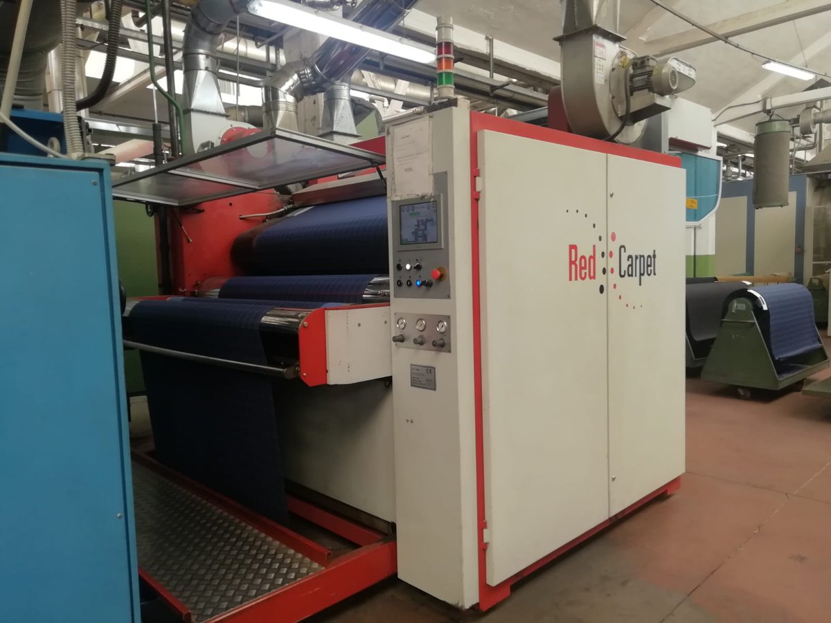 GiTexSRL's tweet photo. Ref.499 - Continuous decatizing machine under pressure brand RED CARPET year 2013 working width 1800 mm with VIDEO
Link to website: https://t.co/f4RImJMnBc
Video on Youtube: https://t.co/q2BDgrHKmk

#RED #CARPET #RED_CARPET  #WOOL #POWER #WOOL_POWER #autoclave #fabrics #fabric https://t.co/VTMDleWdPy