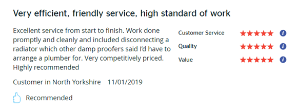 dbi_ltd's tweet photo. Comments like this are what we aim to achieve from every job that we work on and we really appreciate any kind words. Customer satisfaction is what matters most! #HappyCustomers #TeamDBI #Teamwork https://t.co/5MMaWtmV7d