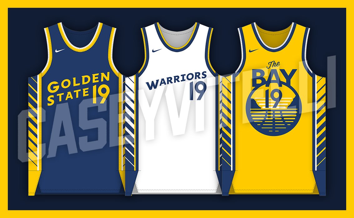 Golden State Warriors: Nike 'We Believe' era jersey mock-up (PHOTO)