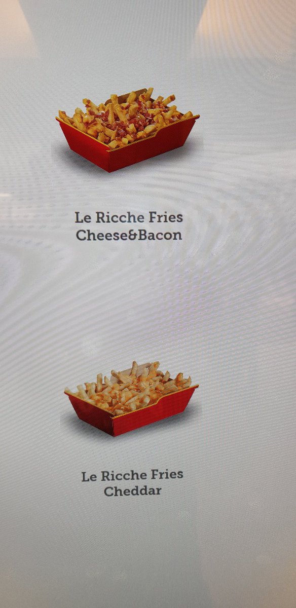 Le Ricche fries Cheese&Bacon