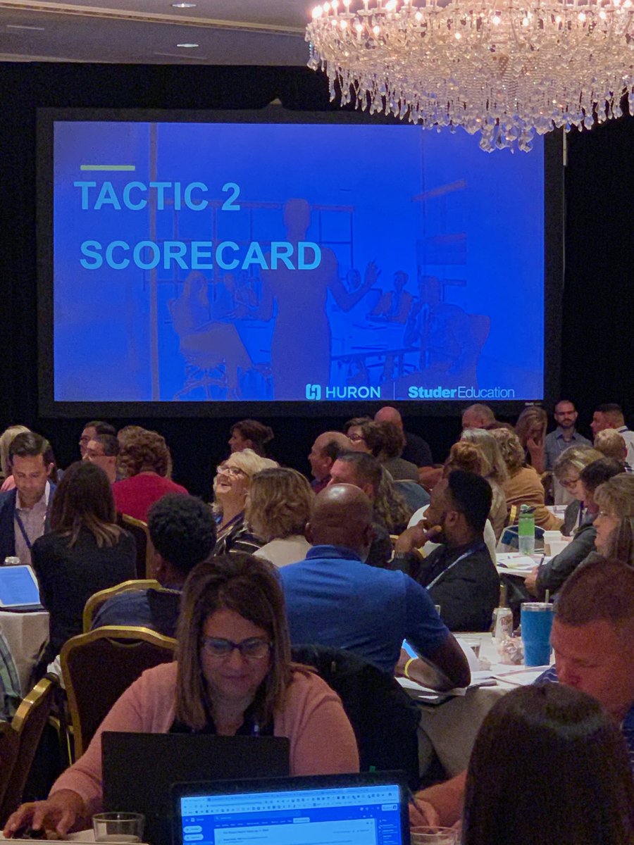 RobinLargue's tweet photo. JoAnn Sternke talks about the importance of setting goals, aligning behaviors and most importantly #measureperformance as we continue through the year. Then we can answer- how are we doing? #WRiE @StuderEducation https://t.co/HZLDBhbzuL