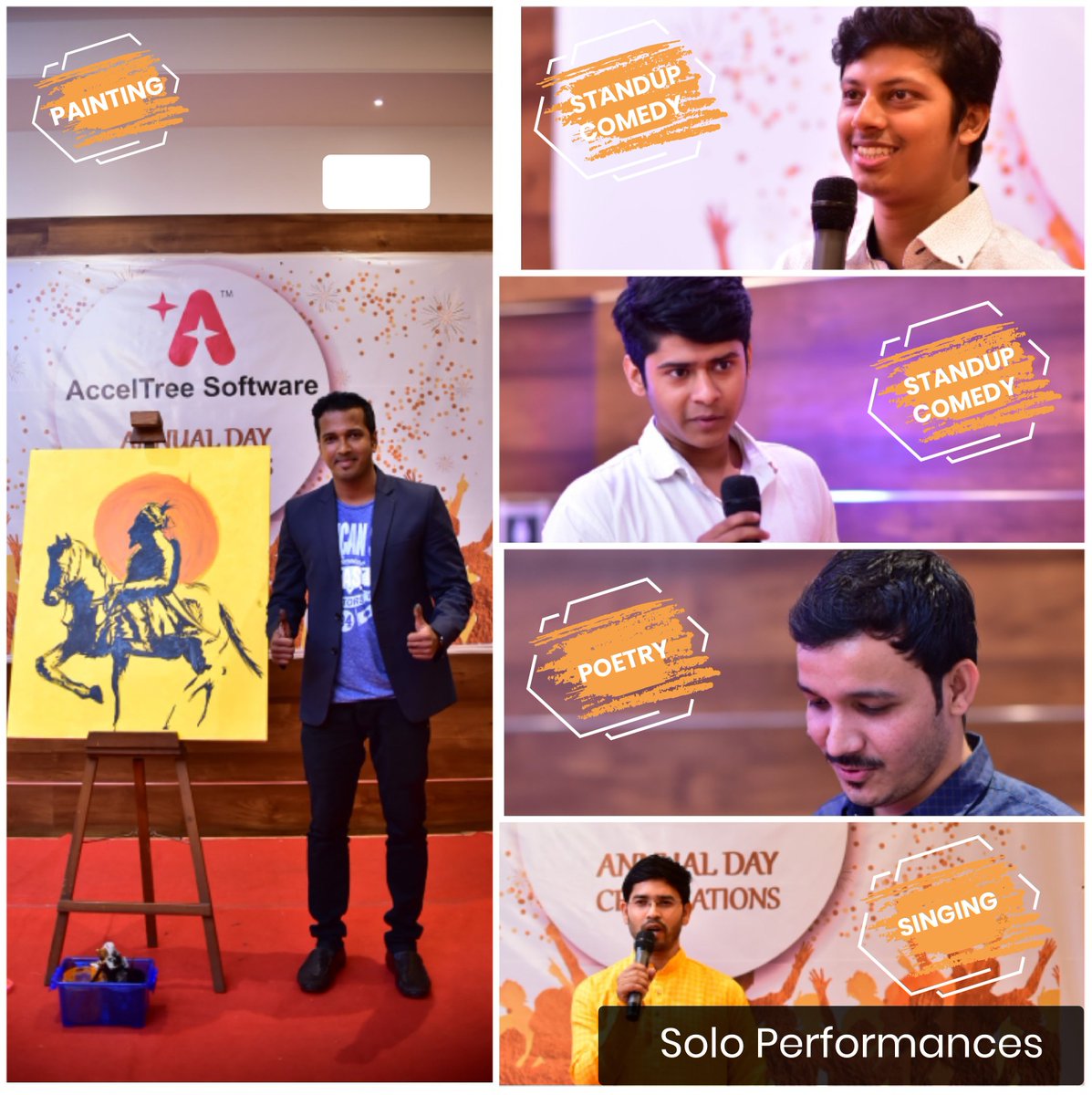 AccelTree's tweet image. So Here&apos;s a glimpse of Annual Day Party Celebration by #Acceltree #software. Another year of #success Awesome #performances, Great #food, Amazing #music,  made the #Annual #Party unforgettable.

#OfficeParty #AnnualParty  #fun #accelerators #punepartybash #Acceltreeparty #Cheers