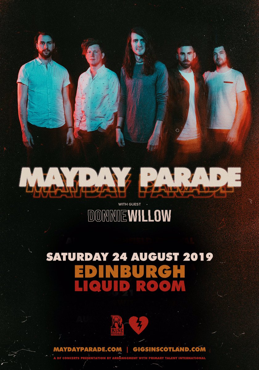 EDINBURGH! We’re so stoked to announce that we’ll be supporting <a href="/maydayparade/">Mayday Parade</a> at <a href="/LIQUIDROOMS/">THE LIQUIDROOM</a> on August 24th.

Tickets: bit.ly/2GAUGPY

<a href="/gigsinscotland/">Gigs in Scotland</a>