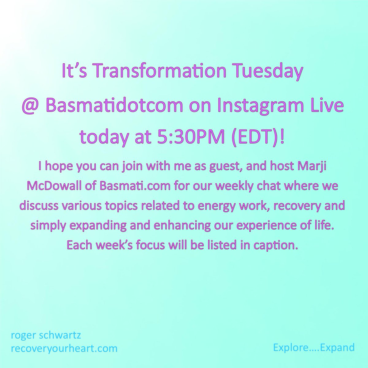 roger__schwartz's tweet photo. Today we'll explore Rigidity, hope you can join us!
#selfawareness #allowing #trust https://t.co/d1vmVpcVVC