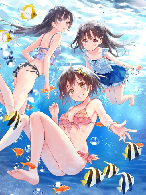 真夏の三姉妹? 