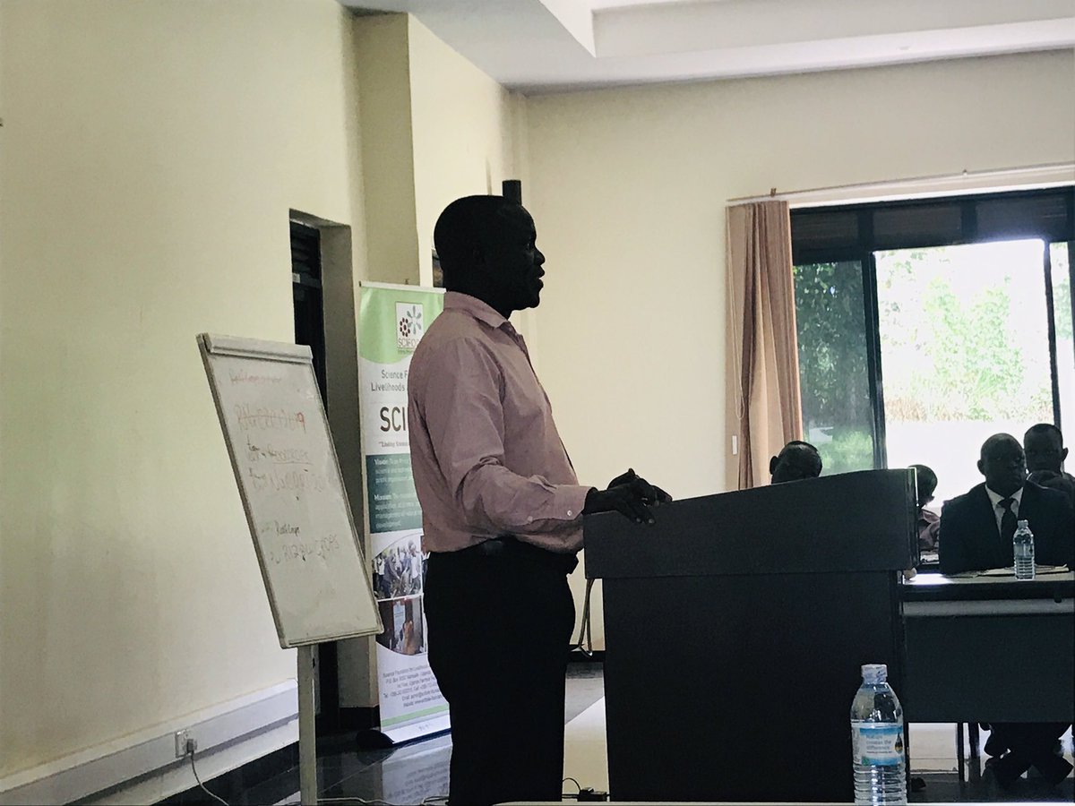 “Cassava Mosaic Disease in Uganda was first discovered in 1982 in Nakasongola district”~ Dr. Titus speaks to Leaders from Nakasongola district about the milestones achieved by <a href="/CassavaPlus/">VIRCA Plus Cassava</a> in addresssing the two main viral Cassava diseases; mosaic and brown streak.