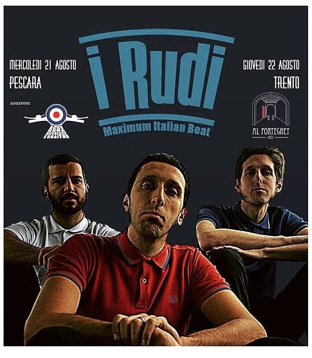 irudiband's tweet photo. Next two gigs coming in less than a month, one in Pescara, along the sea of Central Italy, and one in Trento, deep in the mountains of the North, near to the border with Austria. If you're around, we'll see you there!
#irudi #gigs #mods #modculture #mods… https://t.co/lzfIfbia9u https://t.co/grWJ1IPz0h