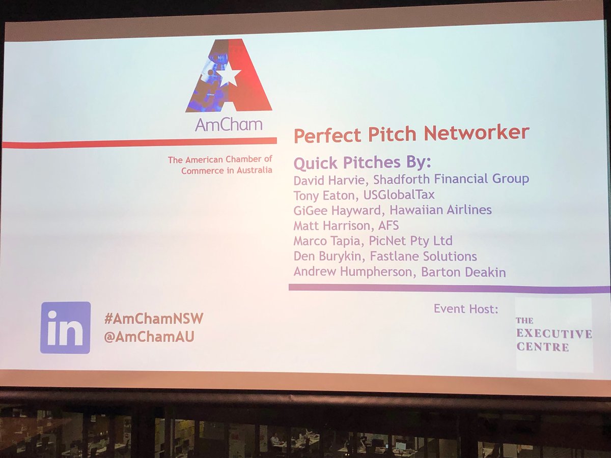 Matt_Harrison01's tweet photo. Presented tonight at #AmChamNSW Thanks for the opportunity #AFS #AFSGroup https://t.co/AzlsfNZ8yL