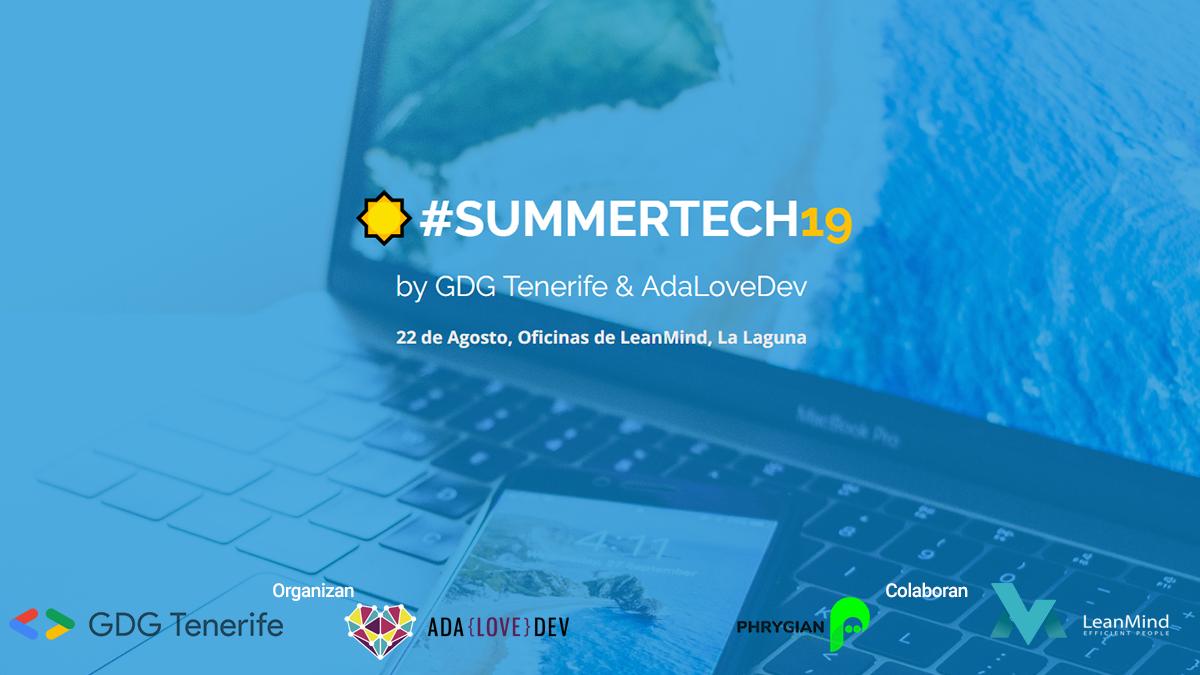Desde GDG Tenerife y con la inestimable ayuda de @adalovedev  estamos preparando un eventazo para el día 22 de Agosto. Charlas técnicas de 15-20 minutos y no importa la temática/tecnología. Anímate y propón tu charla! bit.ly/2MruRpd
Mas info: gdgtenerife.github.io/SummerTech19/