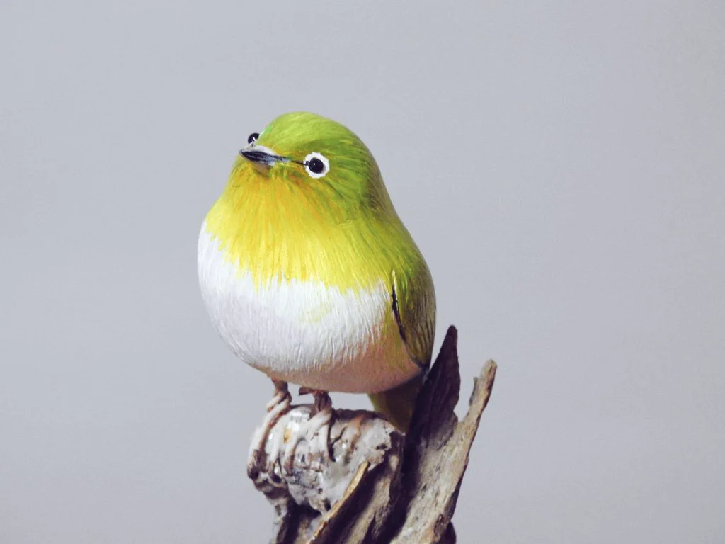 父が木工細工で作った鳥がすごすぎる！