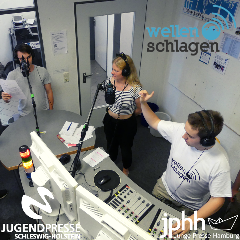 jpnord_de's tweet photo. Interviews auf der #KiWo19 und #live-Sendungen mit unserem Radioseminar #wellenschlagen sind schon einen Monat her! Danke an alle Teilnehmenden und Partner!
#jphh #jpsh #medienmachen #onair #radio #kielerwoche #Kiwo #Radio #medien #irgendwasmitmedien #jugendpresse #KielFM https://t.co/RBGWhp10fE