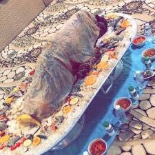 احسبه واحد نايم ومتلحف في الصاله 😅