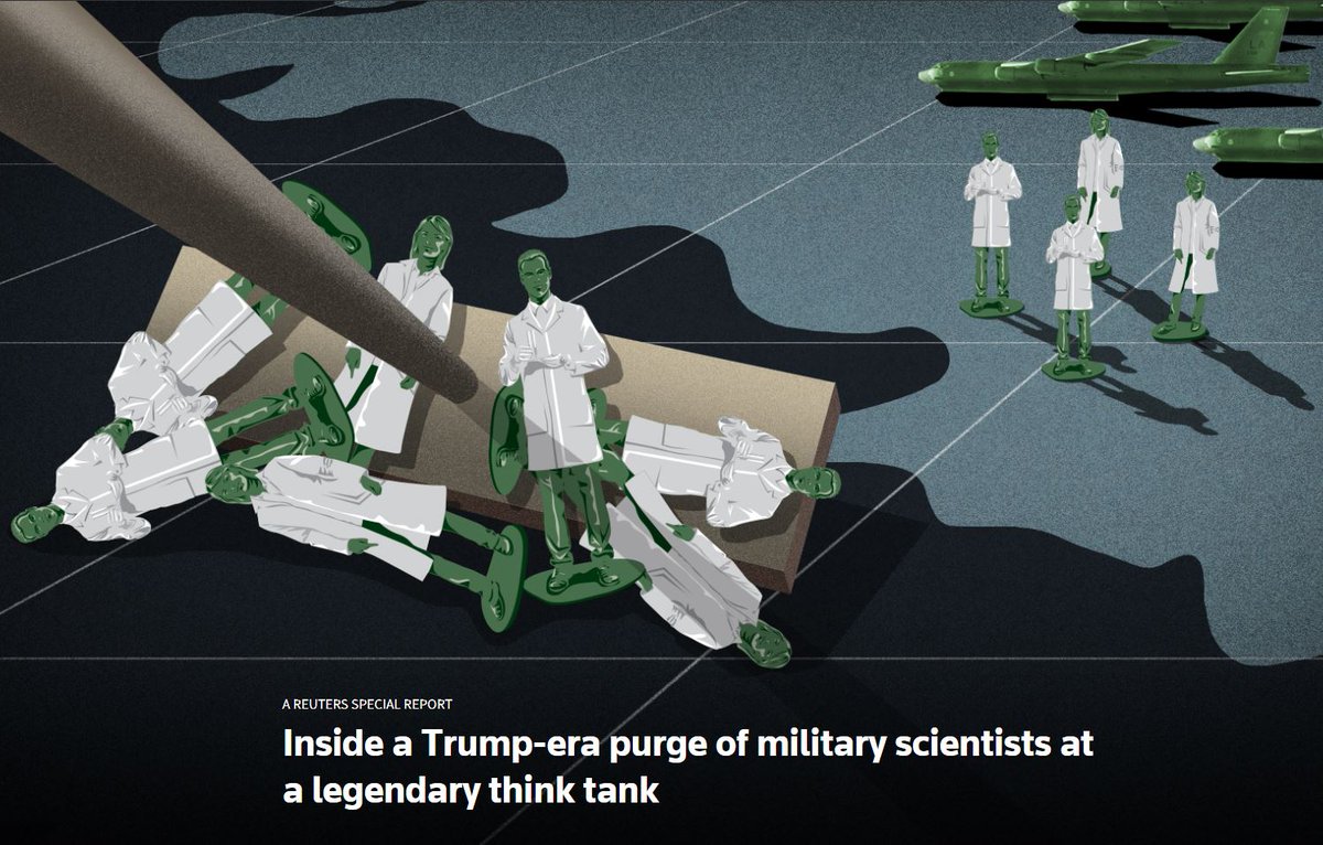 A Trump Pentagon appointee unexpectedly moved to terminate a prestigious panel of military scientists known as Jason. @specialreports investigates the purge and what it means for the escalating conflict between the administration and science https://reut.rs/2SS1ZaB