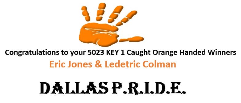 APRon_Rood's tweet photo. Congratulations to our 5023 KEY 1 Orange Handed Winners Eric Jones &amp; Ledetric Coleman. #caughtorangehanded #scapchat https://t.co/dzS3XZxOvZ