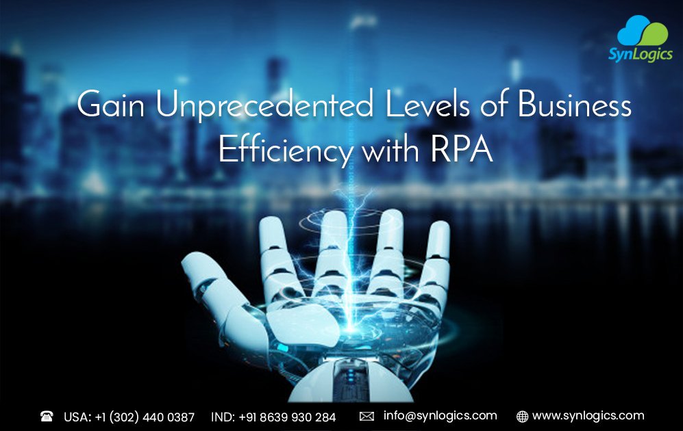 synlogics_Inc's tweet image. @SynLogics build high-tech #RPAsolutions that help businesses to replicate human interaction with various #businessapplications. 
Reach Us
Email: info@synlogics.com
Website: synlogics.com
#RoboticProcessAutomationServices #RPACompanies #RPATrends