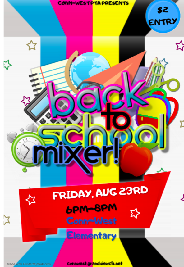 PtaConn's tweet photo. Join us for our first event of the year! We will have face painting, concessions, music, and tons of fun! @CWES_Cougars https://t.co/F3TjExDJnt